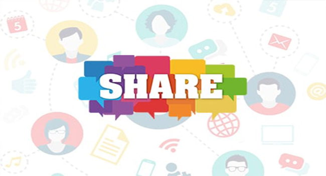 Share web vừa khởi tạo
